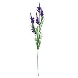 image-Pack of 6 x 80cm Purple Larkspur Artifical Stem
