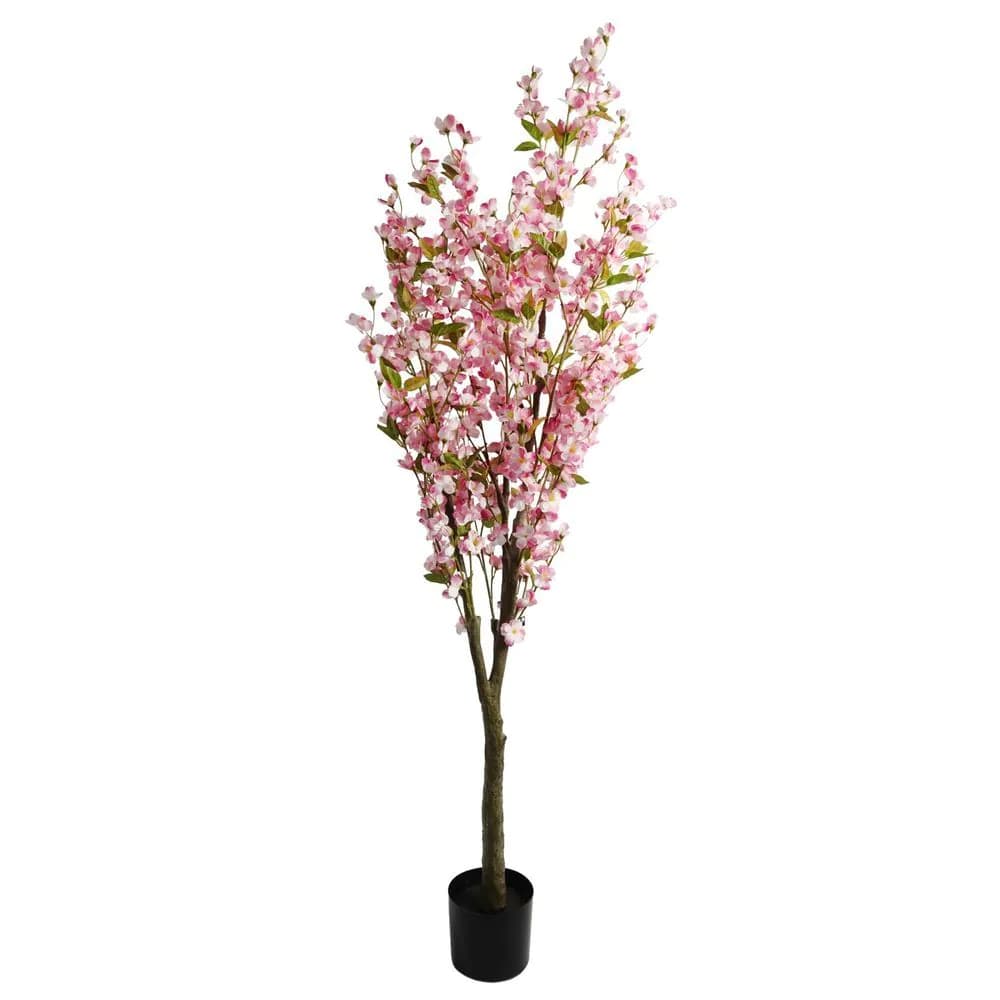 image-180cm Artificial Pink Cherry Tree