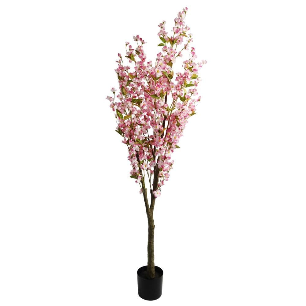 image-180cm Artificial Pink Cherry Tree