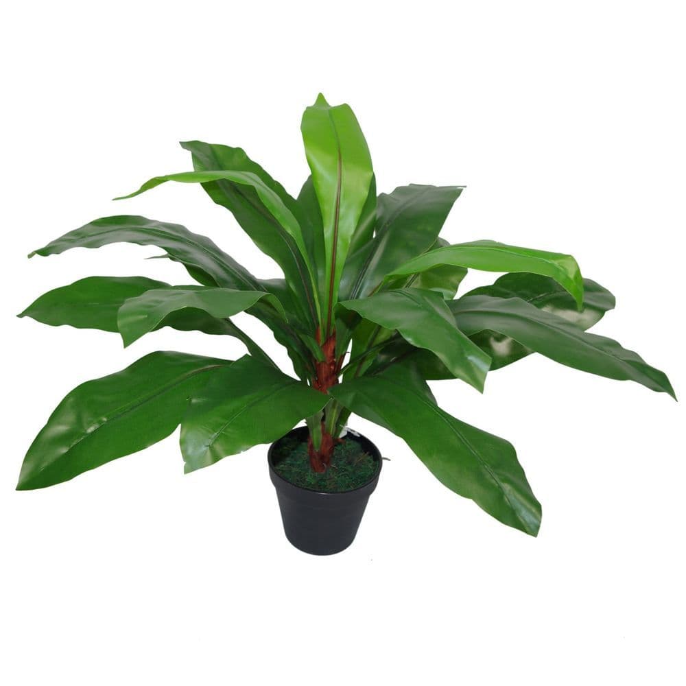 image-60cm Bushy Large Artificial Bird's Nest Fern Plant