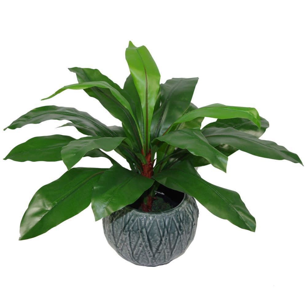 image-60cm Bushy Large Artificial Bird's Nest Fern Plant