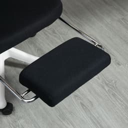 image-Vinsetto Mesh Office Chair for Home with Lumbar Support, Arm, Footrest, Headrest