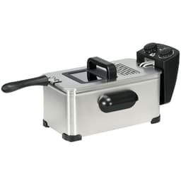 image-HOMCOM 3 Litre Deep Fat Fryer with Adjustable Temperature, 60min Timer, 2000W