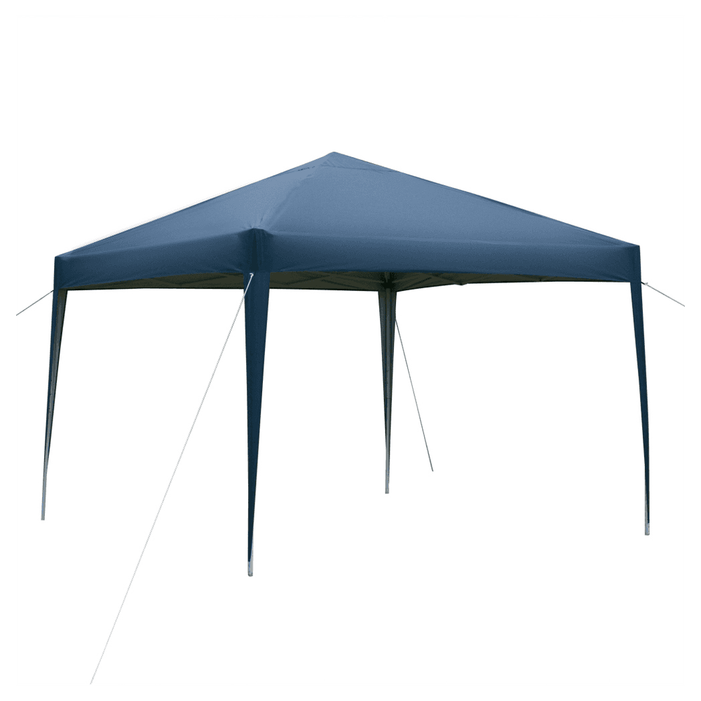 image-3x 3m Practical Waterproof Right-Angle Folding Tent Blue