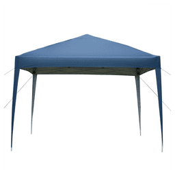 image-3x 3m Practical Waterproof Right-Angle Folding Tent Blue