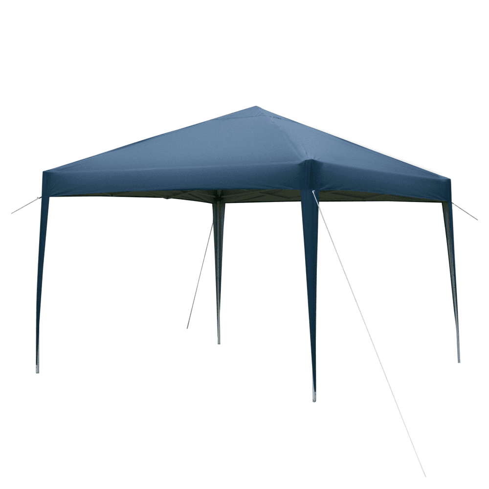 image-3x 3m Practical Waterproof Right-Angle Folding Tent Blue