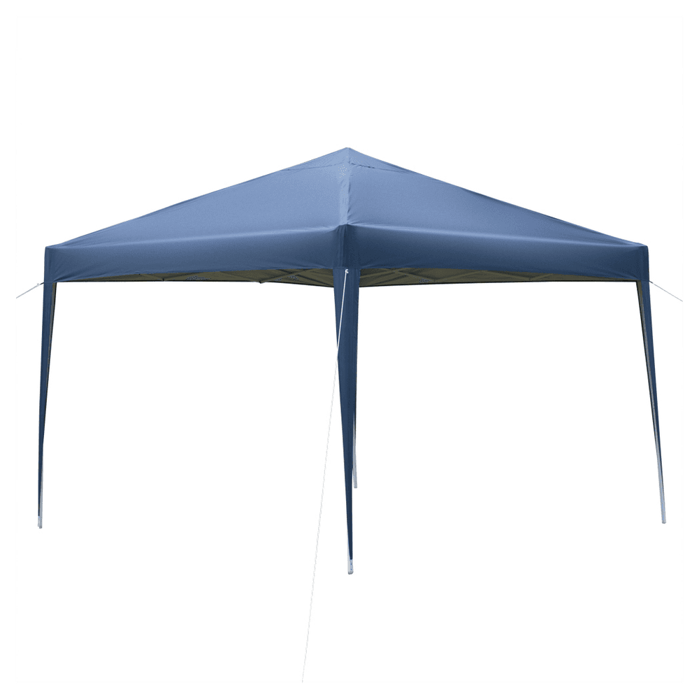 image-3x 3m Practical Waterproof Right-Angle Folding Tent Blue