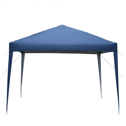 image-3x 3m Practical Waterproof Right-Angle Folding Tent Blue