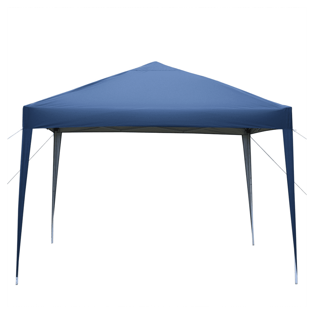 image-3x 3m Practical Waterproof Right-Angle Folding Tent Blue