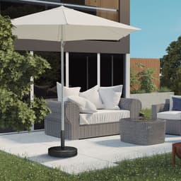 image-Outsunny 18kg Concrete Parasol Base with Rattan Effect Heavy Duty Umbrella Stand