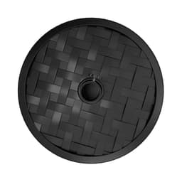 image-Outsunny 18kg Concrete Parasol Base with Rattan Effect Heavy Duty Umbrella Stand