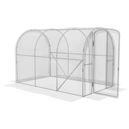 image-Outsunny 3 x 2 x 2m Polytunnel Greenhouse with Door, Galvanised Steel Frame