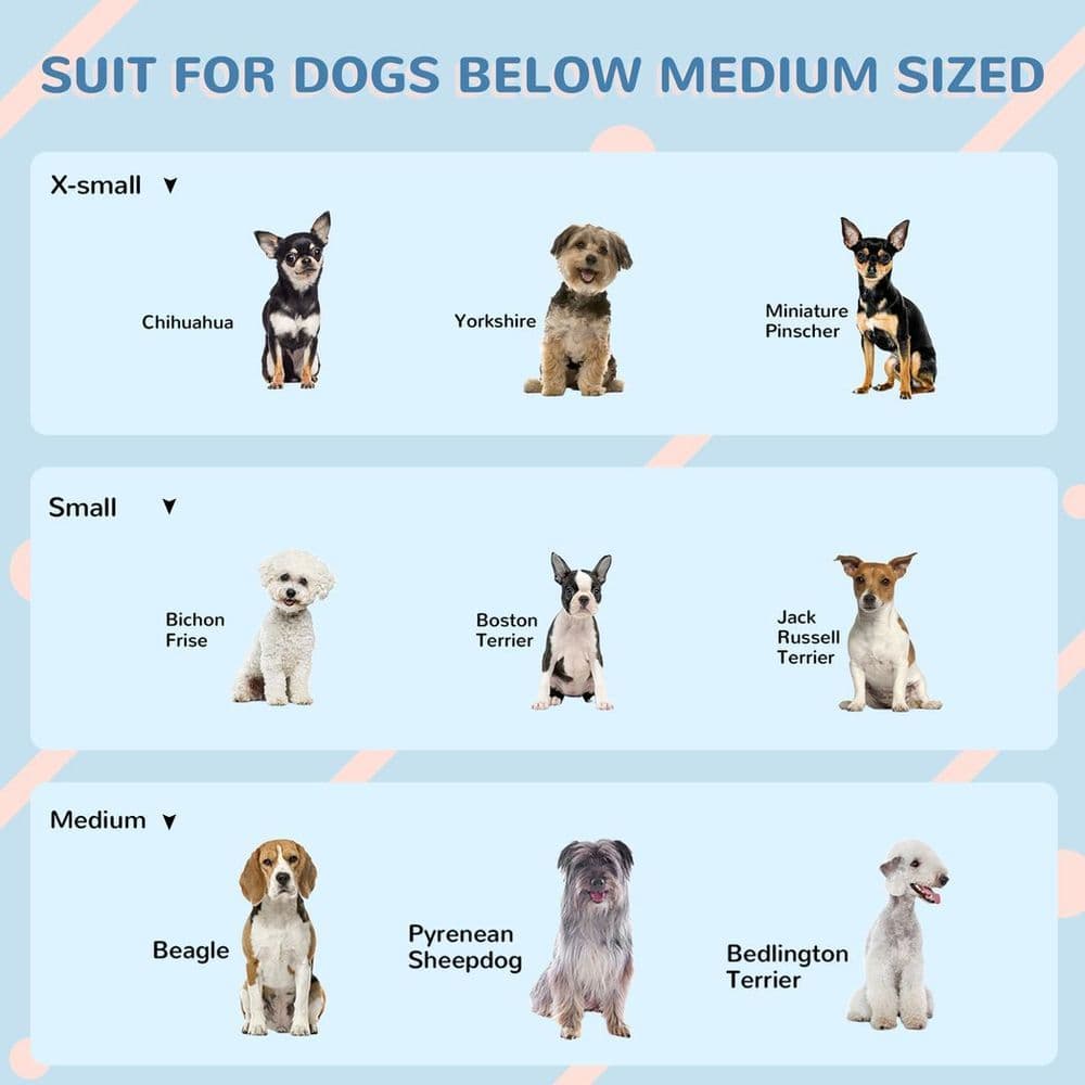 image-PawHut Weather-Resistant Dog House, Puppy Shelter for Medium Dogs - Grey