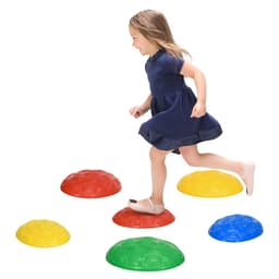 image-ZONEKIZ Balance River Stones w/ Non-Slip Mats for Ages 3-8 Years
