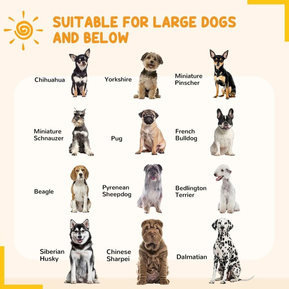 image-PawHut 100cm 8 Panels Heavy-Duty Dog Playpen for Small, Medium Dogs