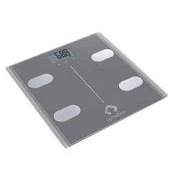 image-Gymcline Body Analysis Scale w/ BMI Report & Calorie Intake Guide, Space Grey
