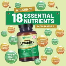 image-Prowise Advanced Livcare+ 60 Capsules Liver Cleanse Detox and Repair for men and women