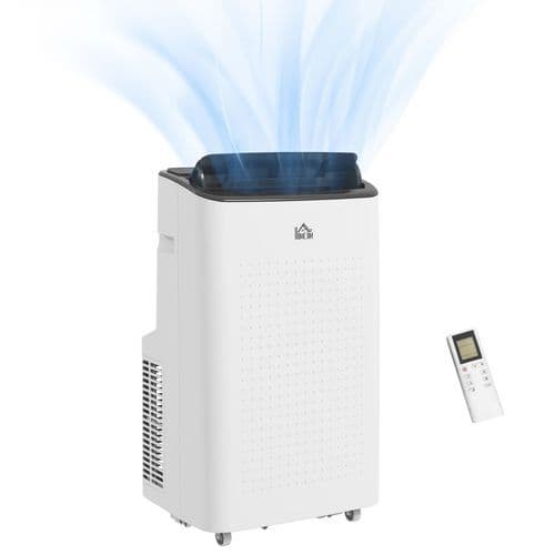 image-HOMCOM 12,000 BTU Portable Air Conditioner Unit with WiFi Smart App, 26m²