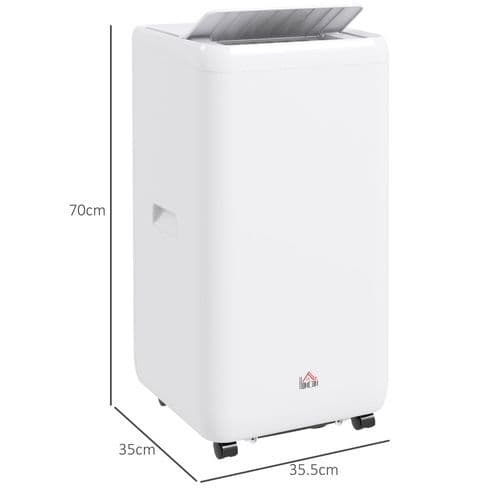 image-HOMCOM 12,000 BTU Portable Air Conditioner with 28m², Sleep Mode, Dehumidifier