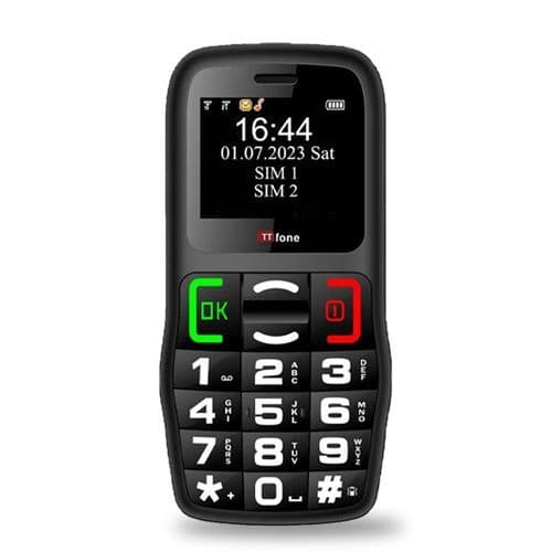 image-TTfone TT220 Big Button Mobile with USB Cable, Vodafone Pay As You Go
