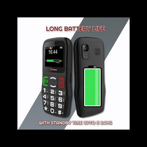 image-TTfone TT220 Big Button Mobile with USB Cable, Vodafone Pay As You Go