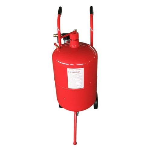 image-Mini 10 Gallon Portable Air Sandblaster Sand Blaster Kit High Pressure Tank Red