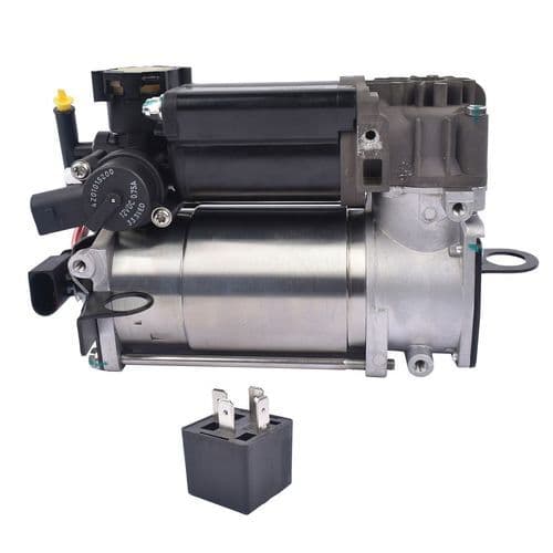 image-Air Suspension Compressor & Relay for Mercedes-Benz S-Class W220 MAYBACH 240