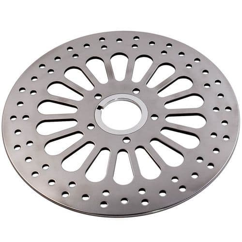 image-Stainless Steel Super Spoke 11.5" Front Brake Rotor Rotors Brak Disk Fit Harley 1984-2013
