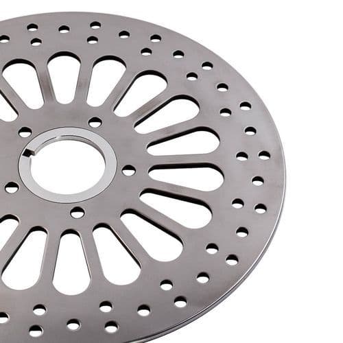 image-Stainless Steel Super Spoke 11.5" Front Brake Rotor Rotors Brak Disk Fit Harley 1984-2013
