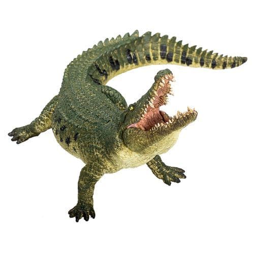 image-Crocodile with Articulated Jaw Realistic Reptile Model