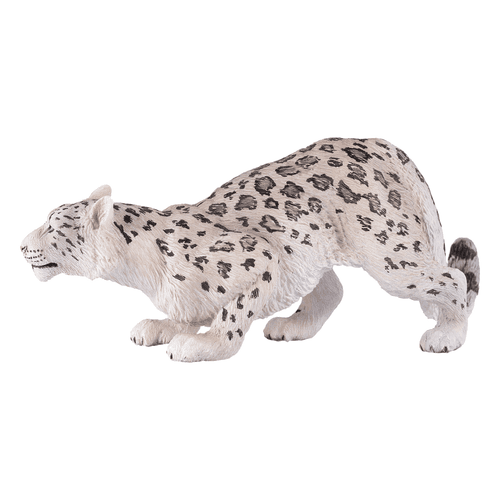 image-Snow Leopard Toy Realistic Big Cat Figurine