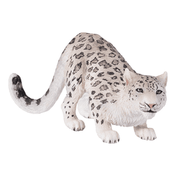 image-Snow Leopard Toy Realistic Big Cat Figurine