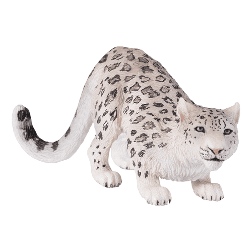 image-Snow Leopard Toy Realistic Big Cat Figurine