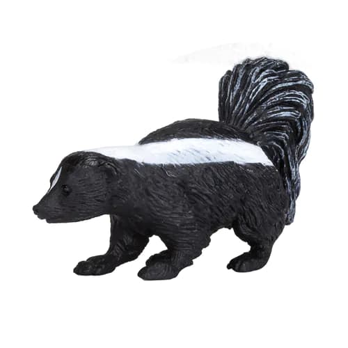 image-Skunk Toy Realistic Woodland Animal Figurine