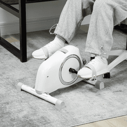 image-Compact Magnetic Resistance Exercise Bike - Grey 8 Levels LCD