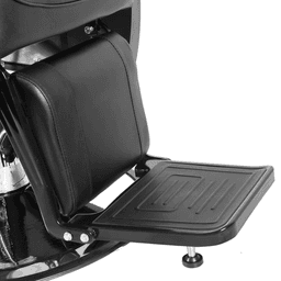 image-Barber Chair Reclining Hydraulic Black Heavy Duty Salon Professional 135° Recline