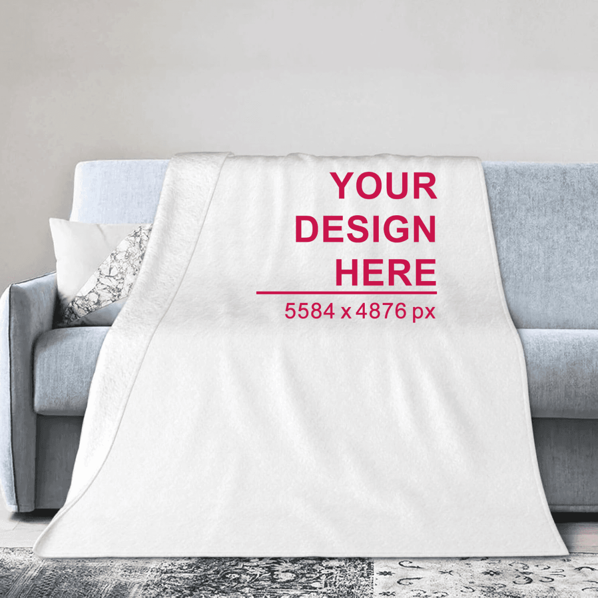 image-Flannel Blanket - Vertical 30x40 Inch, Anti-Pilling