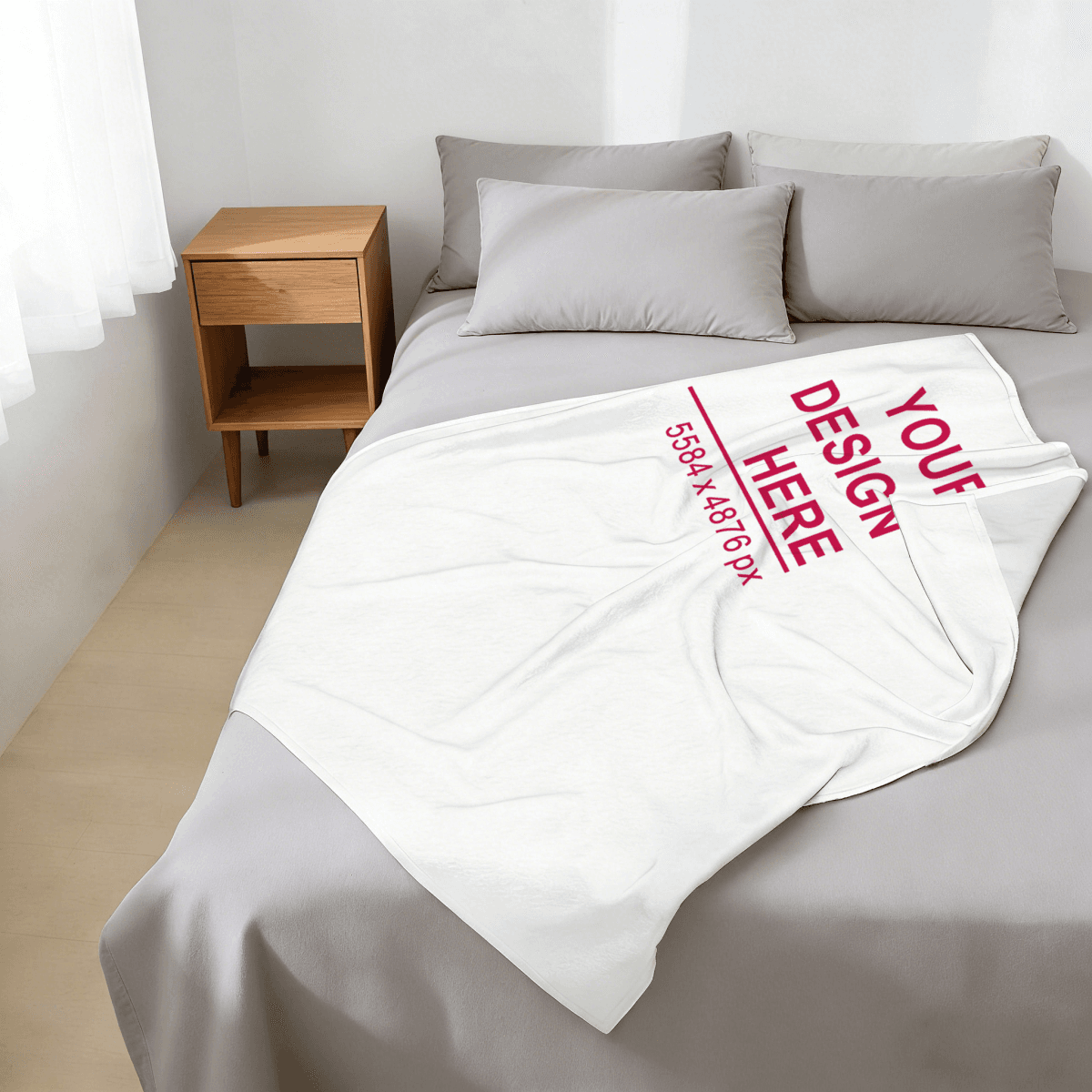 image-Flannel Blanket - Vertical 30x40 Inch, Anti-Pilling