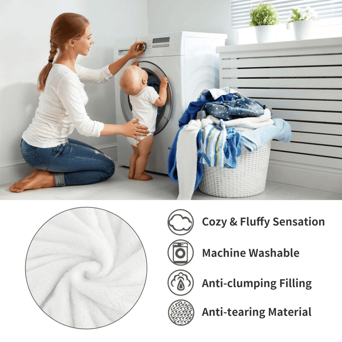 image-Flannel Blanket - Vertical 30x40 Inch, Anti-Pilling