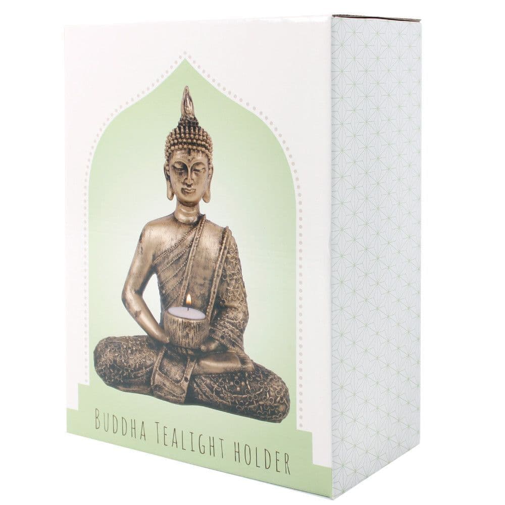 image-Sitting Thai Buddha Tealight Holder