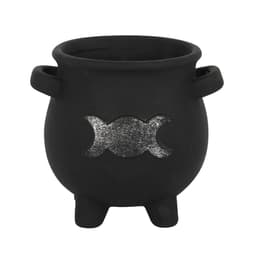 image-Triple Moon Cauldron Terracotta Plant Pot