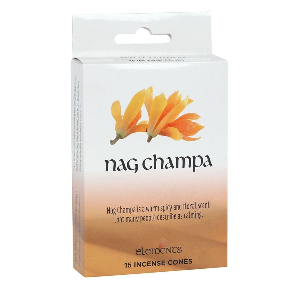 image-12 Packs of Elements Nag Champa Incense Cones