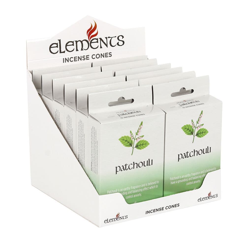 image-12 Packs of Elements Patchouli Incense Cones