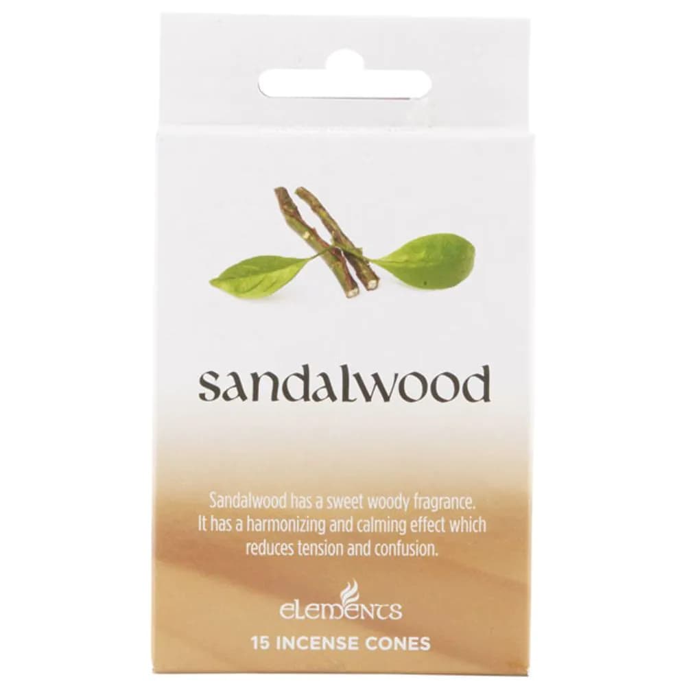 image-12 Packs of Elements Sandalwood Incense Cones