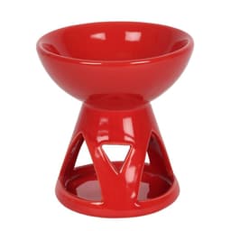 image-Red Deep Bowl Oil Burner