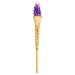 image-Purple Crystal Goddess Wand