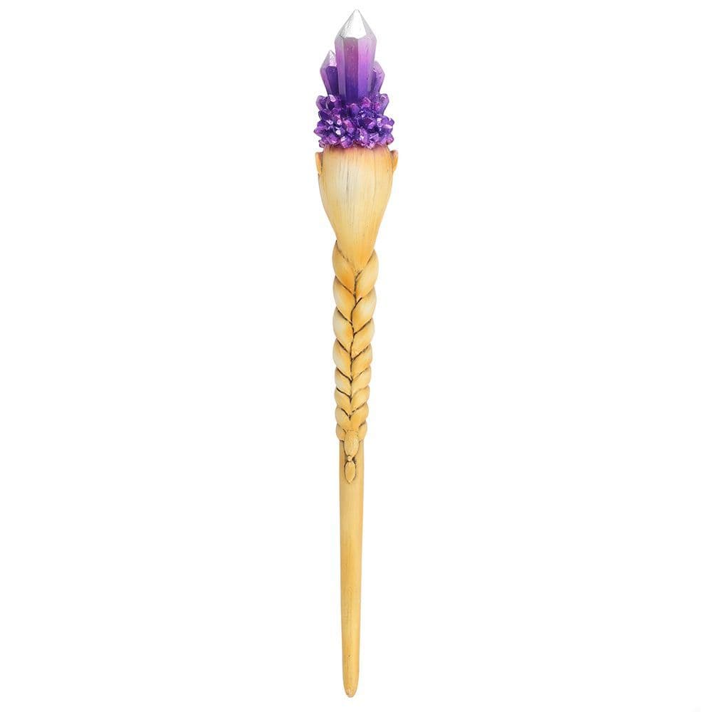 image-Purple Crystal Goddess Wand