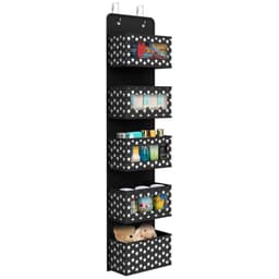 image-VINSANI 5TIER BLACK HANGING ORGANISER 1010282
