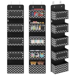 image-VINSANI 5TIER BLACK HANGING ORGANISER 1010282