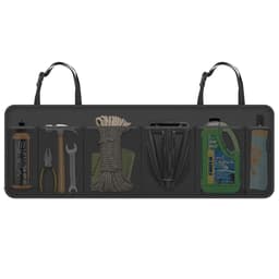 image-Pocket Organiser Car Mesh Black Storage Seat Multi Hanging Pocket Bag